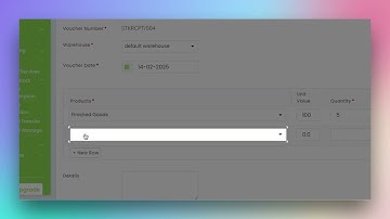 How to Record Production of Stock in ProfitBooks