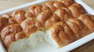 Fluffy morning bread without kneading ｜ 마미 오븐 MOMMY OVEN&#39;s recipe transcription