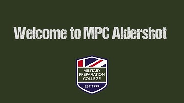 Welcome to Military Preparation College Aldershot