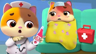 Mommy is Sick | Baby and Mommy | Cartoon for Kids | Kids Song | Mimi and Daddy