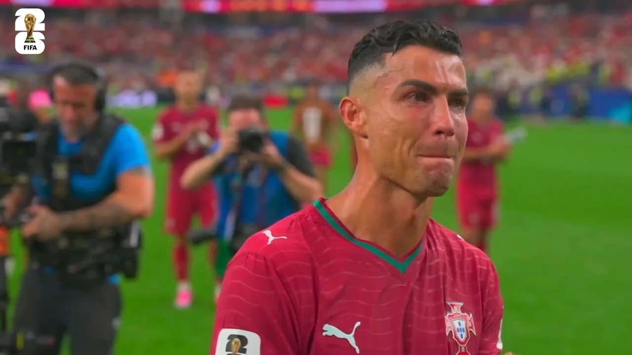 A FAREWELL FROM CRISTIANO RONALDO! HE CRIED AFTER THE MATCH – RONALDO’S TEARS