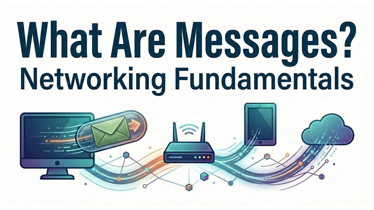 Networking Message What Are Messages? | Networking Fundamentals - YouTube