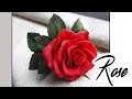 Paper rose  / Роза из гофрированной бумаги