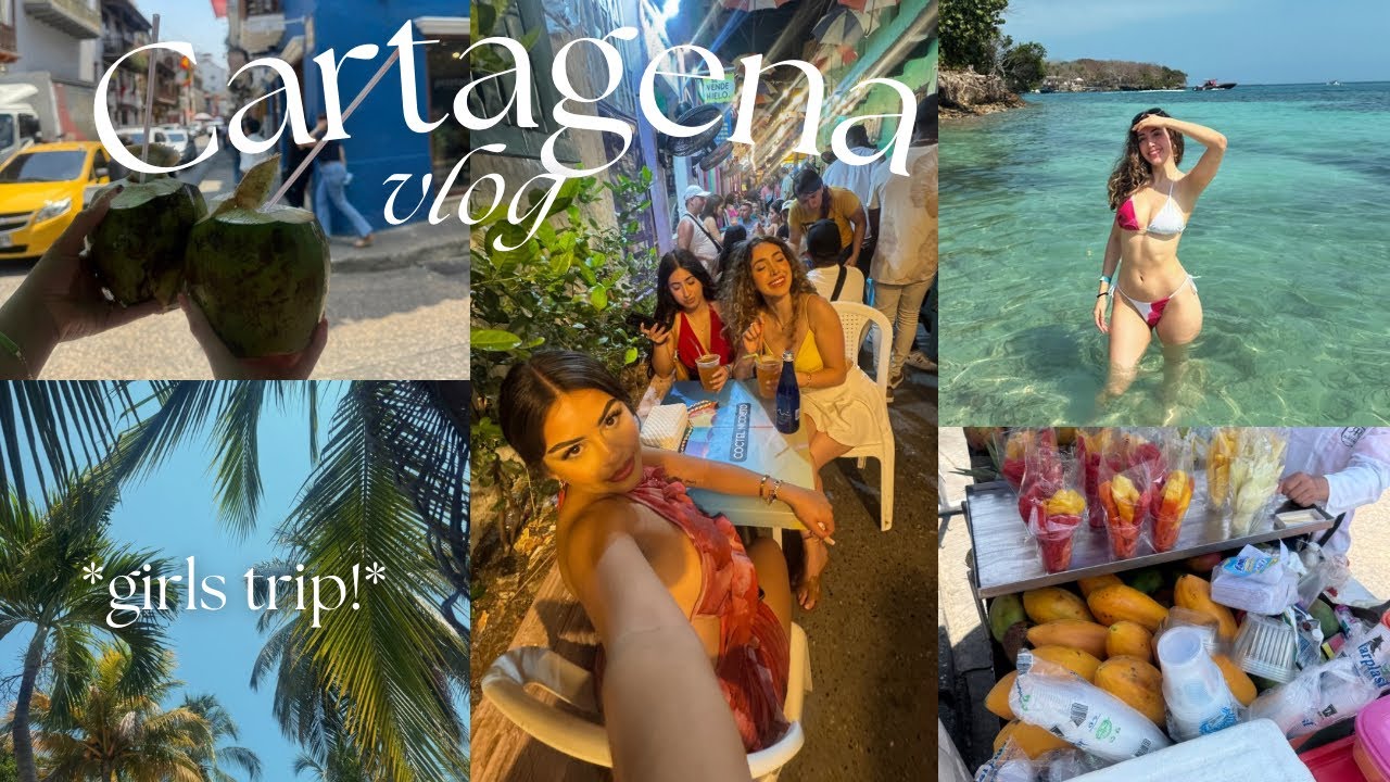ПУТЕШЕСТВЕННЫЙ ВЛОГ | Поездка девушек в КАРТАХЕНУ, КОЛУМБИЯ: острова, путешествия, ночная жизнь! ...