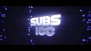 100 SUBSCRIBERS INTRO!!! (FREE TO USE!)