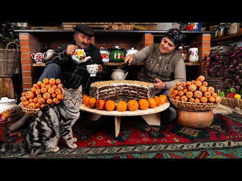 🏡 Köy Usulü Havuçlu Kek 🥕: Rustik Cazibe ve Ev Yapımı İyilik! 🍰✨