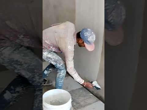 वीडियो: दीवार पुट्टी लगाना: शुरू करना, प्रकाशस्तंभ और परिष्करण