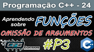 Curso de C++ #24 - Omissão de argumentos e argumentos padrão