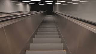 Sweden, Stockholm, Arlanda Airport / Express, 4X escalator