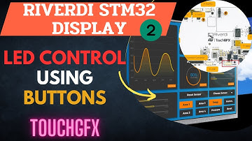 Riverdi STM32 Display #2. How to control LED using Buttons on the Display