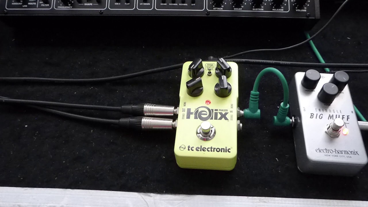 TC Electronic Helix Phaser - YouTube