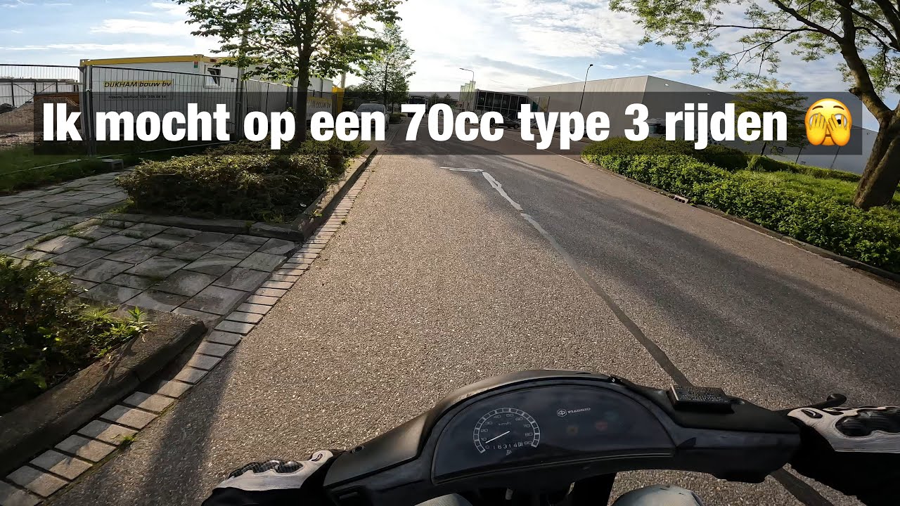 Ik mocht op een 70cc type 3 rijden 🫣