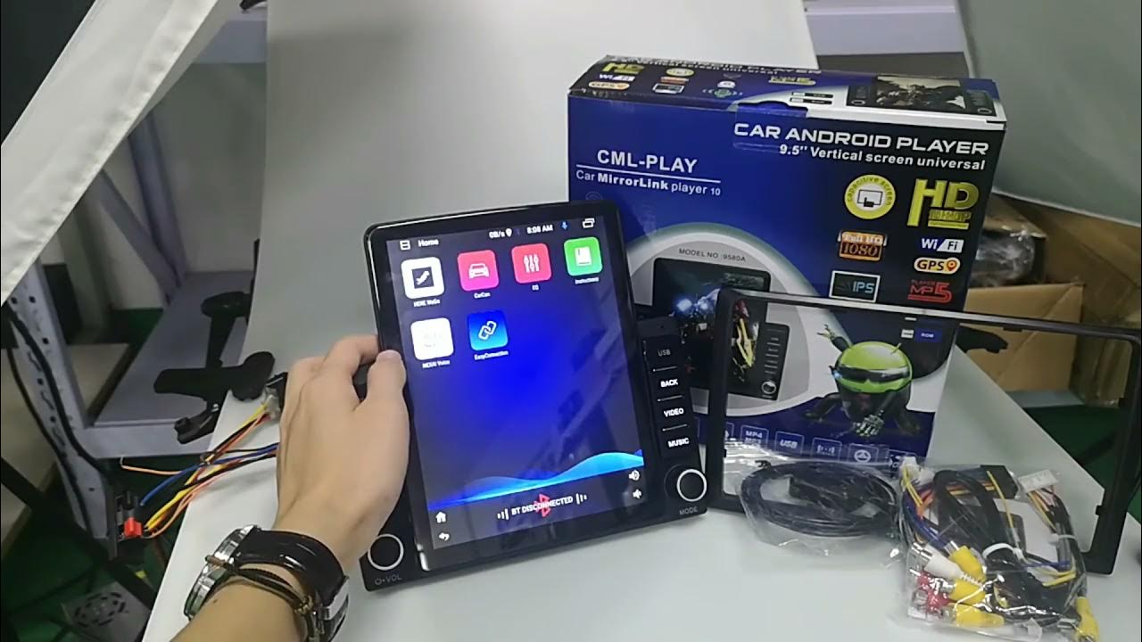 Test REAKOSOUND 2 Din Android Car Radio Vertical screen Audio Stereo ...