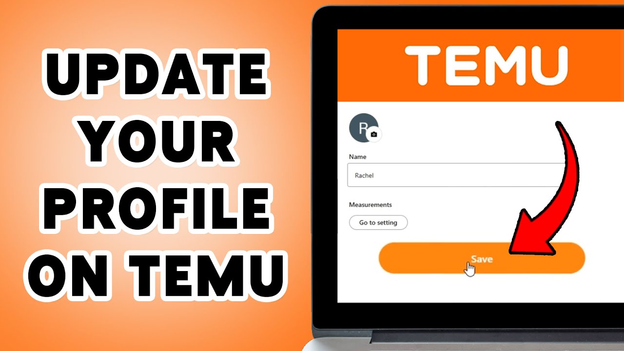 Temu Updated Method How To Update Your Profile On Temu | Edit Temu Account Details 2026 ...