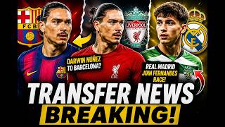 🚨 Darwin Núñez to Barcelona? Real Madrid Join Fernandes Race!