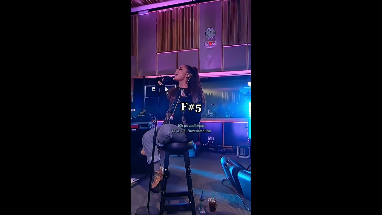 Ariana Grande S AMAZING High Notes Live Arianagrande Shorts Singing
