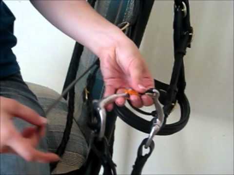 How to attach your TriggerTreater to your bridle and bit