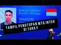 Syamsuri Firdaus Ngaji di Depan Presiden Erdogan pada Penutupan MTQ Inter Di Turki 2019