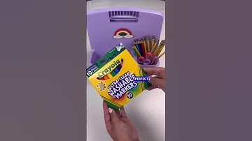 BACK TO SCHOOL ORGANIZATION / HOMEWORK CADDY #momhacks #schoolsupplies #techneeds #ipad