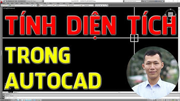✅ Lệnh tính diện tích trong CAD rất hay | Huy Hiếu Lee