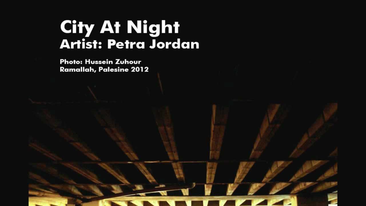 City At Night - Petra Jordan