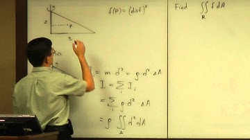 Lecture 2011.08.02 Part 01/6 Integration over a Triangle: Beginning of the Setup