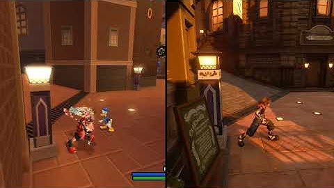 Who runs faster, Valor form Sora [KH2] or KH3 Sora? (with side by side)