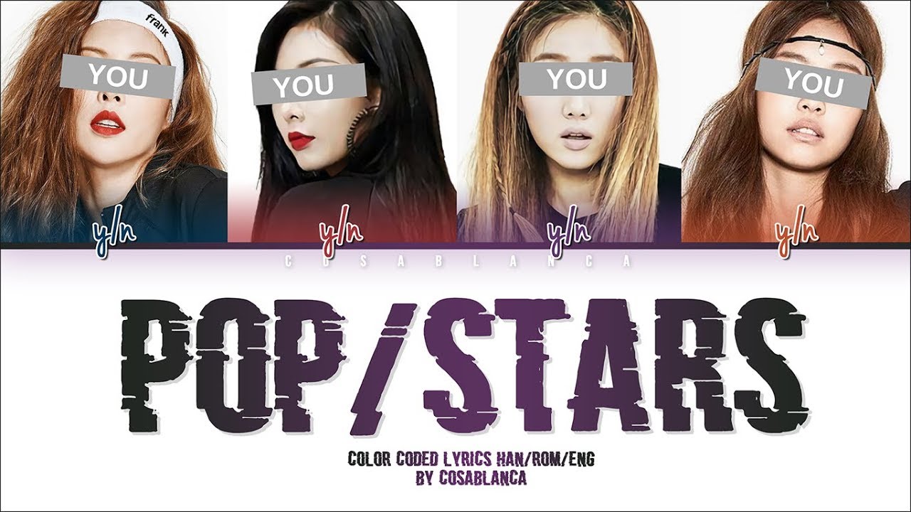 Your Girl Group (너의 여자 그룹) – 「POP/STARS」(ORIGINAL K/DA) (Color Coded Lyrics Han|Rom|Eng)
