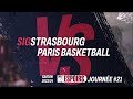 Live  espoirs sig strasbourg vs paris basketball