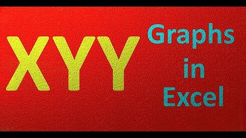 Multi  ( XYY or XXY ) Axis Graphs in Excel