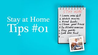 Stay at home tips #01 - learning new skills