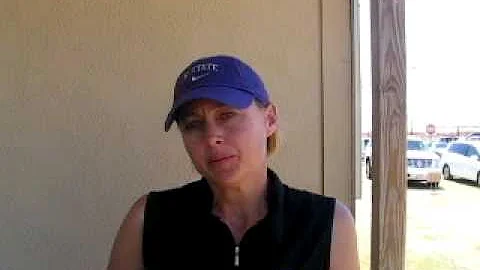 Kristi Knight (Kansas State) talks about their rou...