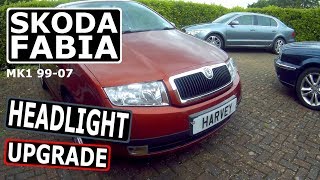 Skoda Fabia HEADLIGHTS UPGRADE