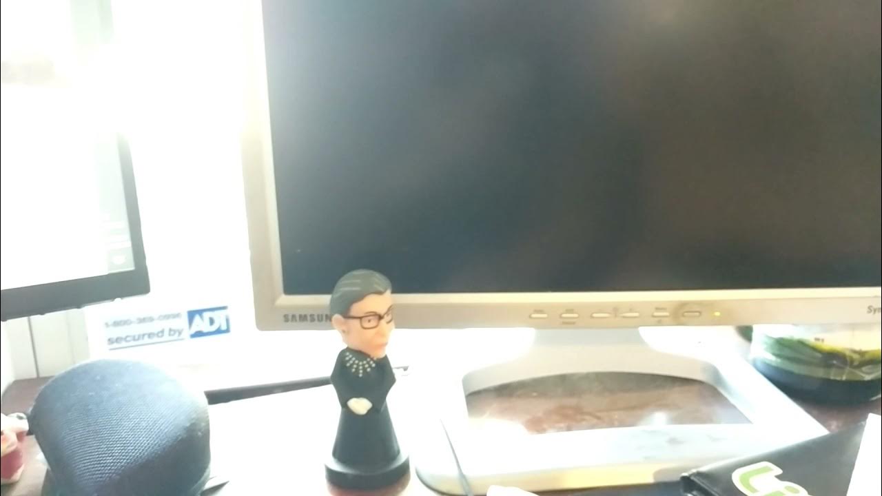 Samsung SyncMaster 213T first start YouTube