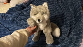 FluffyFun Silver Fox Plush Unboxing & Review 