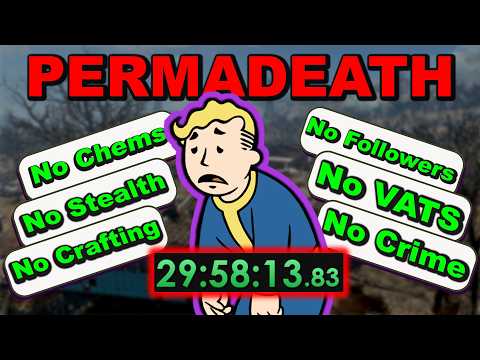 Can I Beat Fallout 4 Permadeath in One Sitting? (Survival)