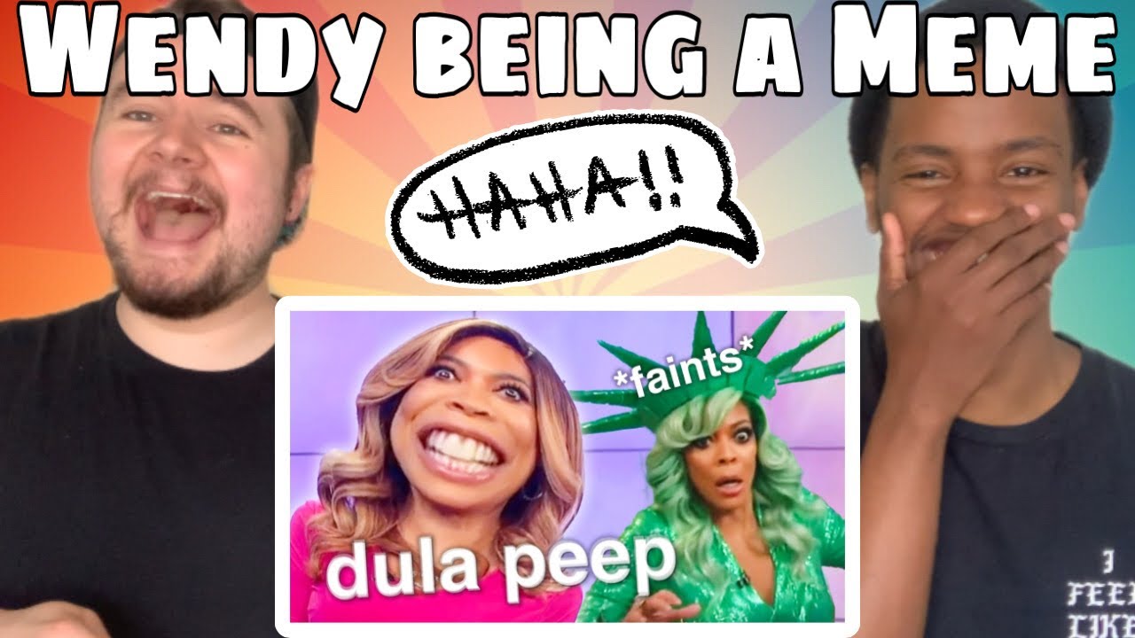 Венди Уильямс была ЖИВЫМ МЕМОМ 4 минуты подряд РЕАКЦИЯ