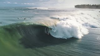 An Incredible Drone/GoPro Edit of Nias During the Historic Swell of July, 2018