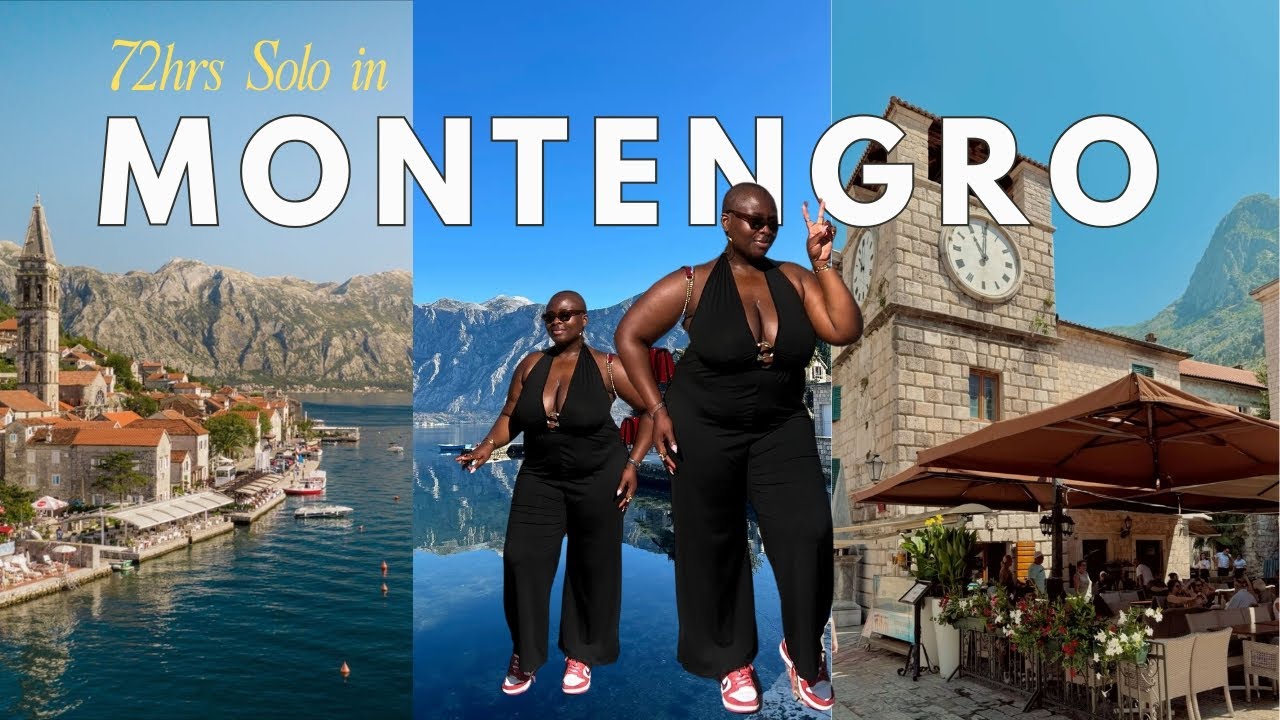 MONTENEGRO VLOG: 72 HOURS SOLO IN KOTOR + BOAT TOUR + KOTOR OLD TOWN + KOTOR ALPINE COAST  & MORE