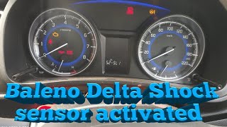 Baleno Delta Anti Theft system activated or deactivated / Shock sensor activation in Baleno Delta