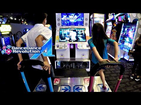 Dave & Buster&rsquo;s Arcade Game Dance Dance Revolution Kids Game Play