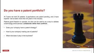 Business implications of an embedded software patent portfolio - Tuxera at embedded world 2021