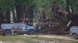 Rescue efforts are underway near Camp Mystic as Texas experiences mass flooding