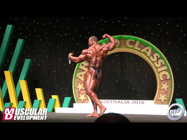 2016 Arnold Australia Posing Routine - Cedric McMillan class=