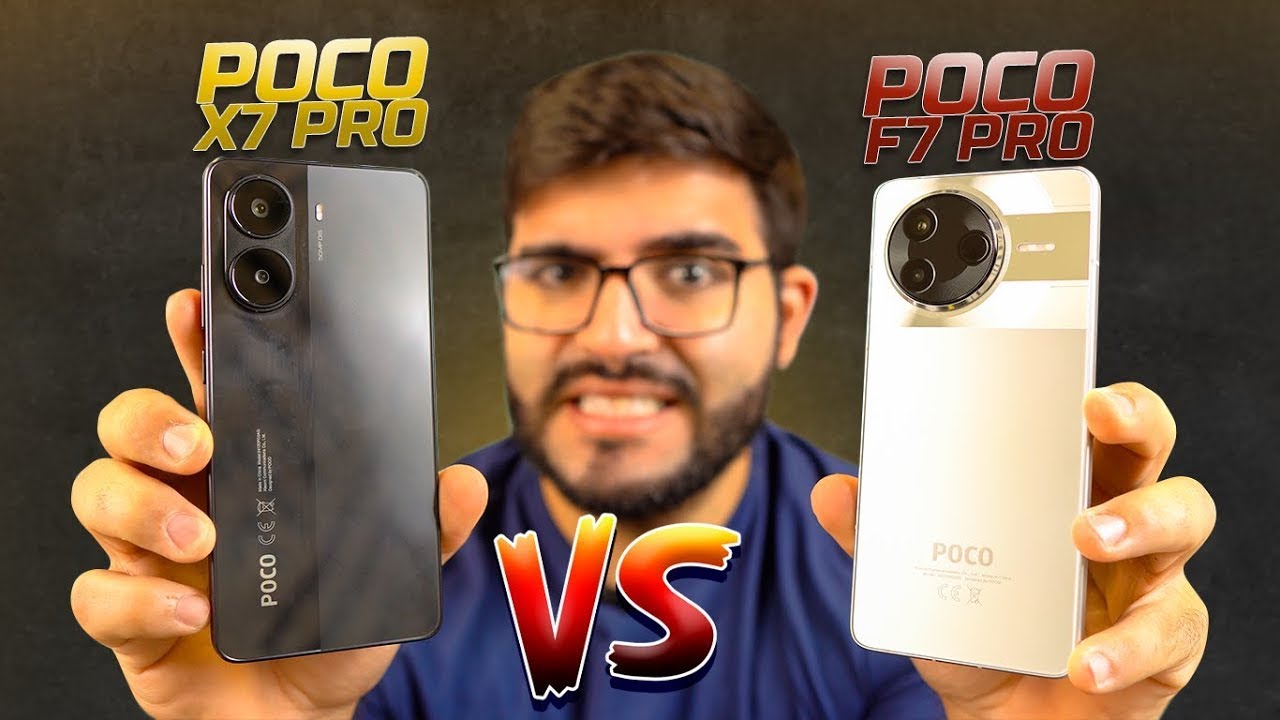 Poco X7 Pro vs Poco F7 Pro! Tem muita diferença entre eles? Qual Xiaomi comprar? COMPARATIVO