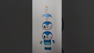 3D Piplup Pokèmon Card #3dcards #pokemonart #pokémon #art #pokemonfanart #pokemonartwork #3dcards