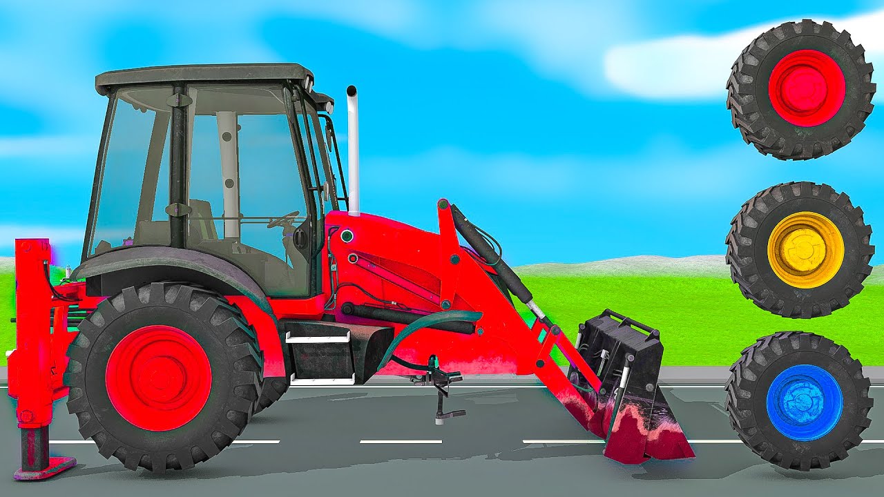 Flatbed Trailer Cars Transporatation with Truck - Cars x Deep Water x Color Slide - BeamNG #2