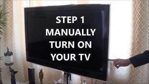 Easily Program RCA Remote (CRCR314WE) with TV