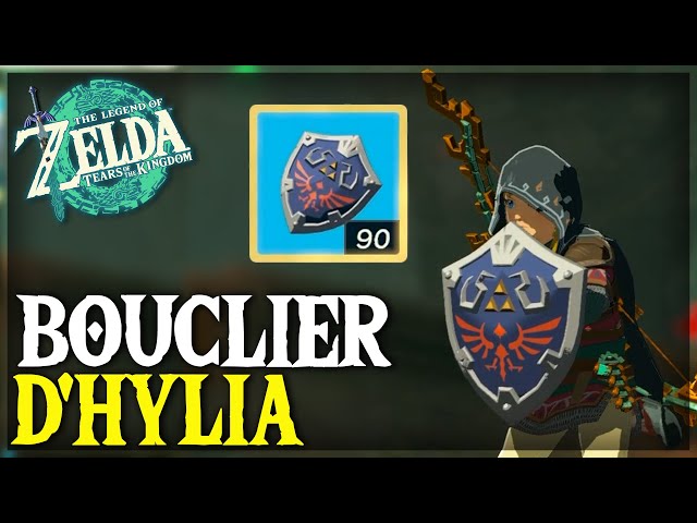 Zelda Bouclier de Link Résine Bouclier Hylia Bouclier d'Hylia