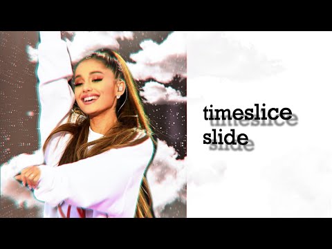 timeslice slide | after effects (AE) tutorial